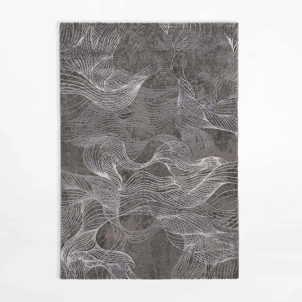 Koberec do obývacej izby SPAZZIO, sivý, 120x170 cm