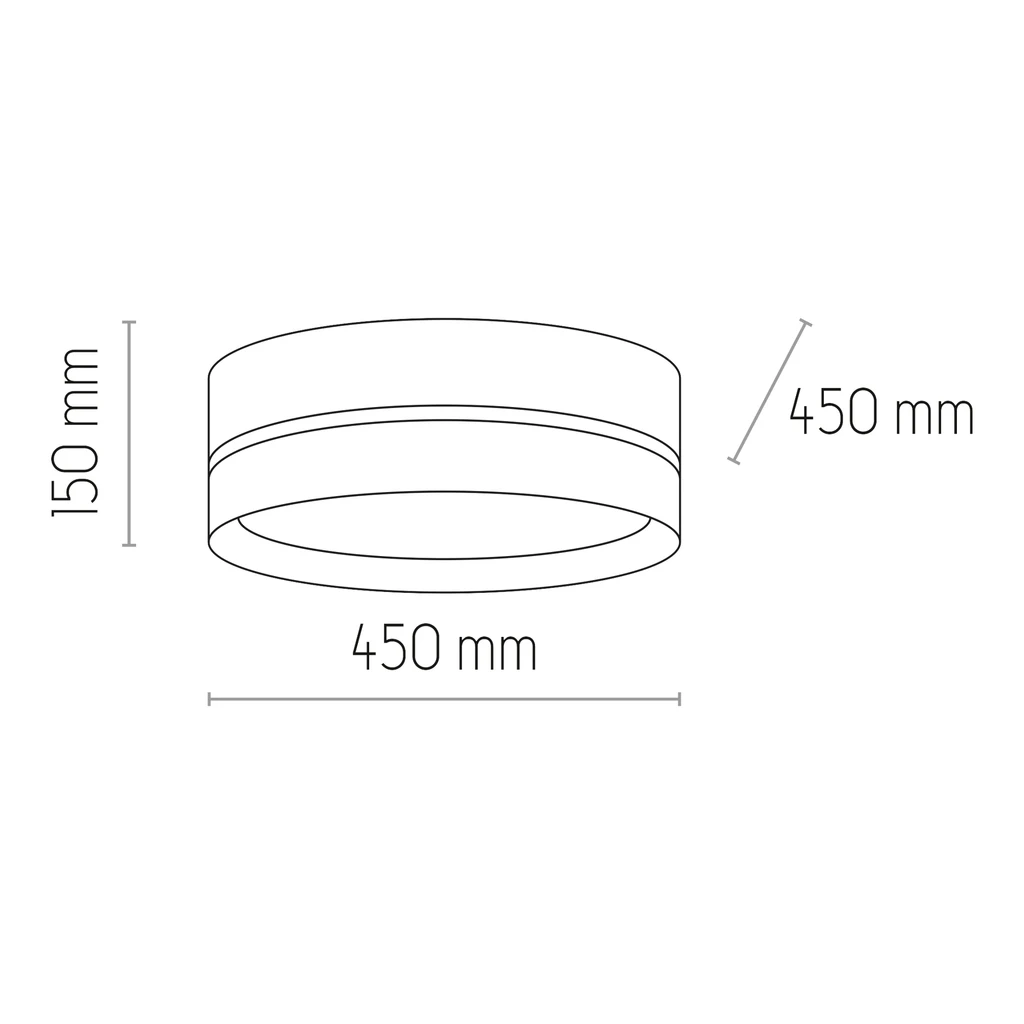 Stropné svietidlo ratanové biele PAGLIA 45 cm