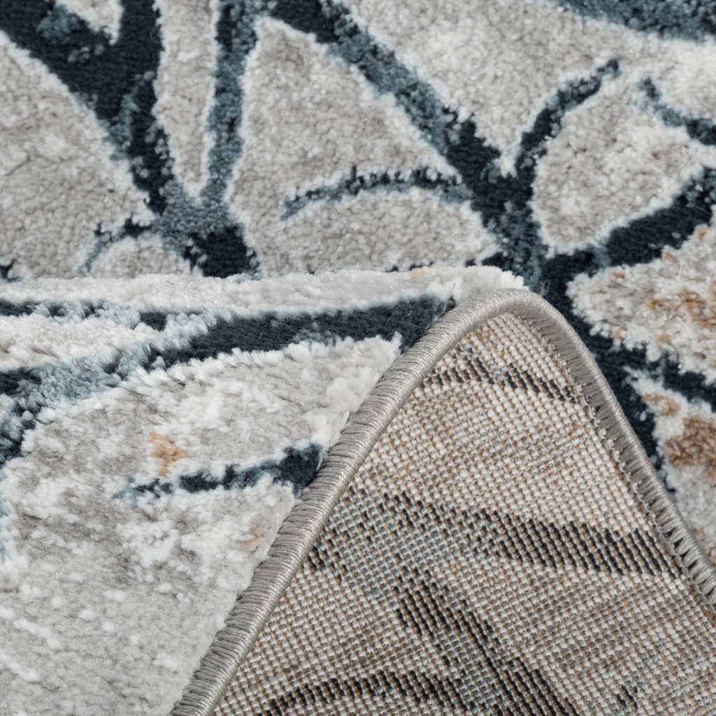 Sivo-modrý koberec MONTENEGRO, 120x170 cm