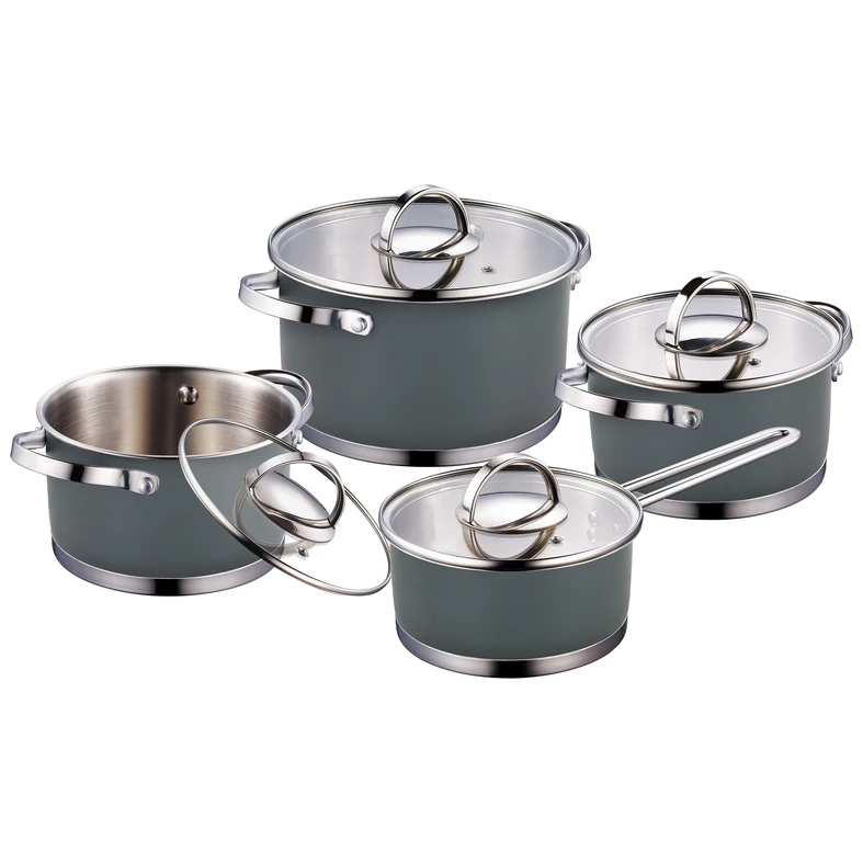 Súprava 4 hrncov MILANO