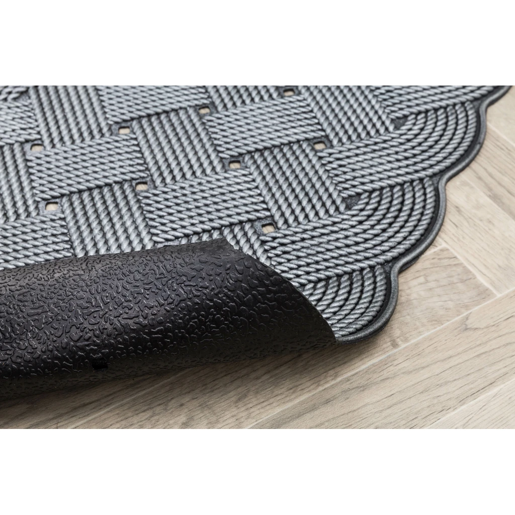 Gumená rohožka s prepletaným vzorom 45x75 cm