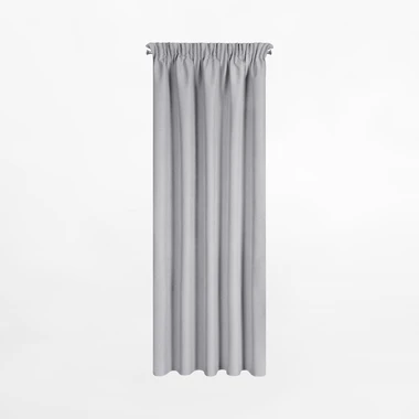 Záves na páske v oceľovej farbe SUZAN 135x270 cm