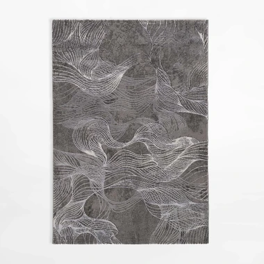 Koberec do obývacej izby SPAZZIO, sivý, 120x170 cm