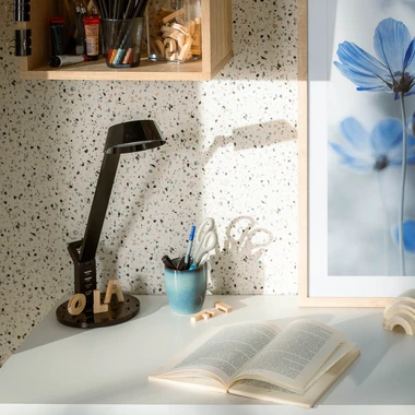 Stolná lampa LED LUMEN ML4400 čierna