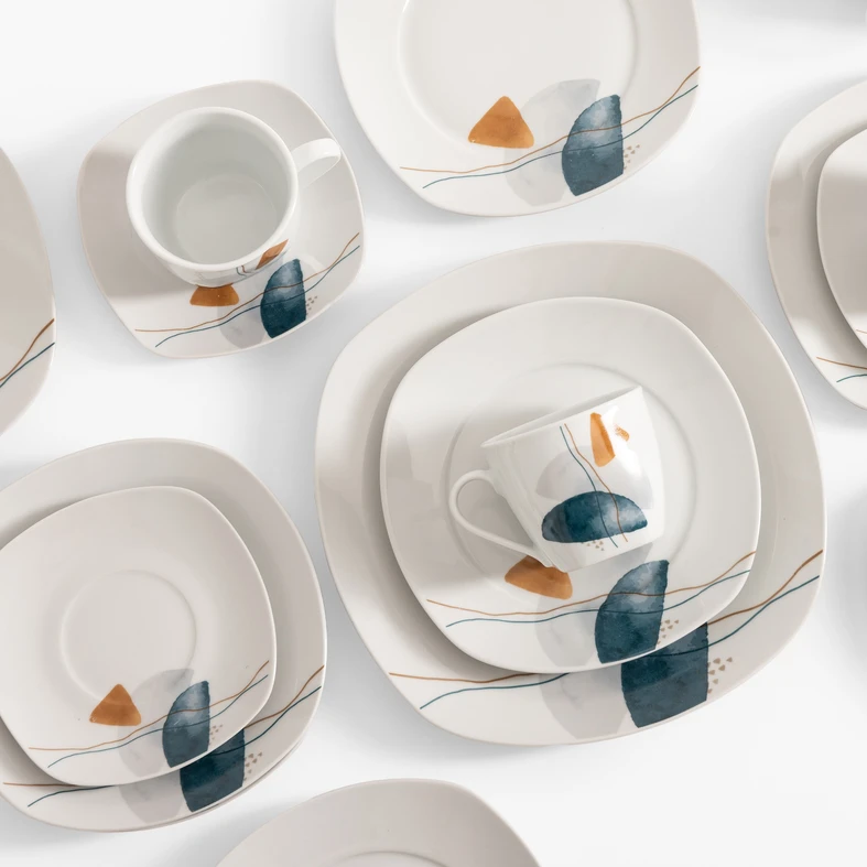 Jedálenská a kávová súprava REEF, 30-dielna