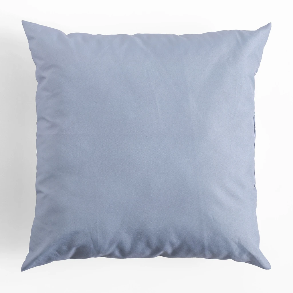 Dekoračný vankúš sivý SAMBA, 45x45 cm