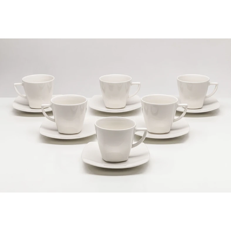 Súprava šálok s podšálkami HIRUNI, 12 kusov