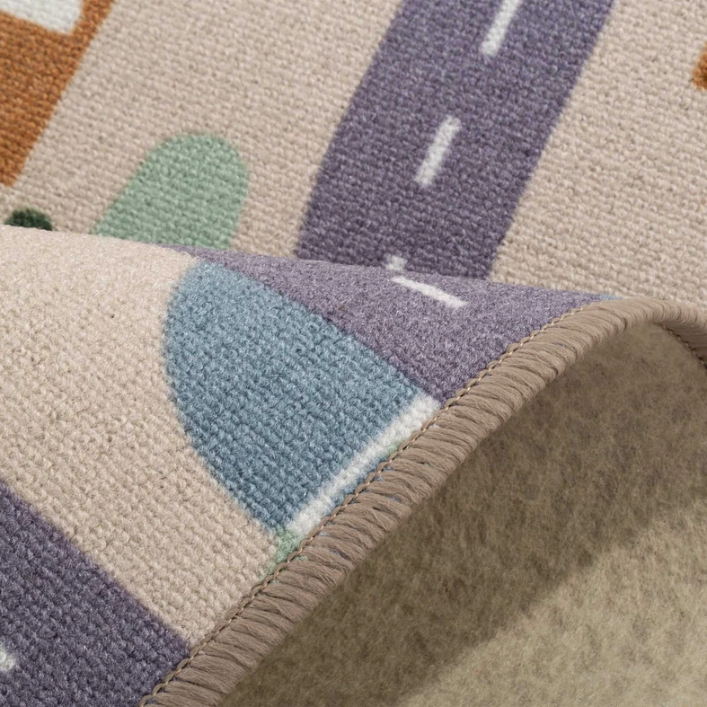 Béžový koberec cesty SCANROAD 80x150 cm