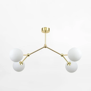 Stropné svietidlo gule zlaté FAIRY IV