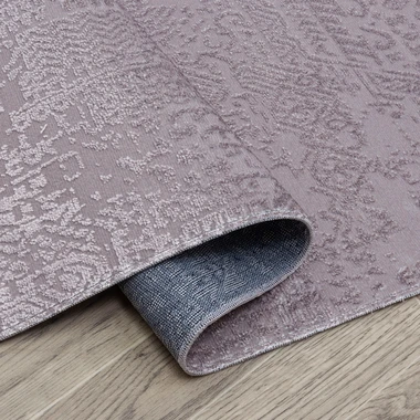 Koberec so strapcami - ružový STELLA 120x170 cm