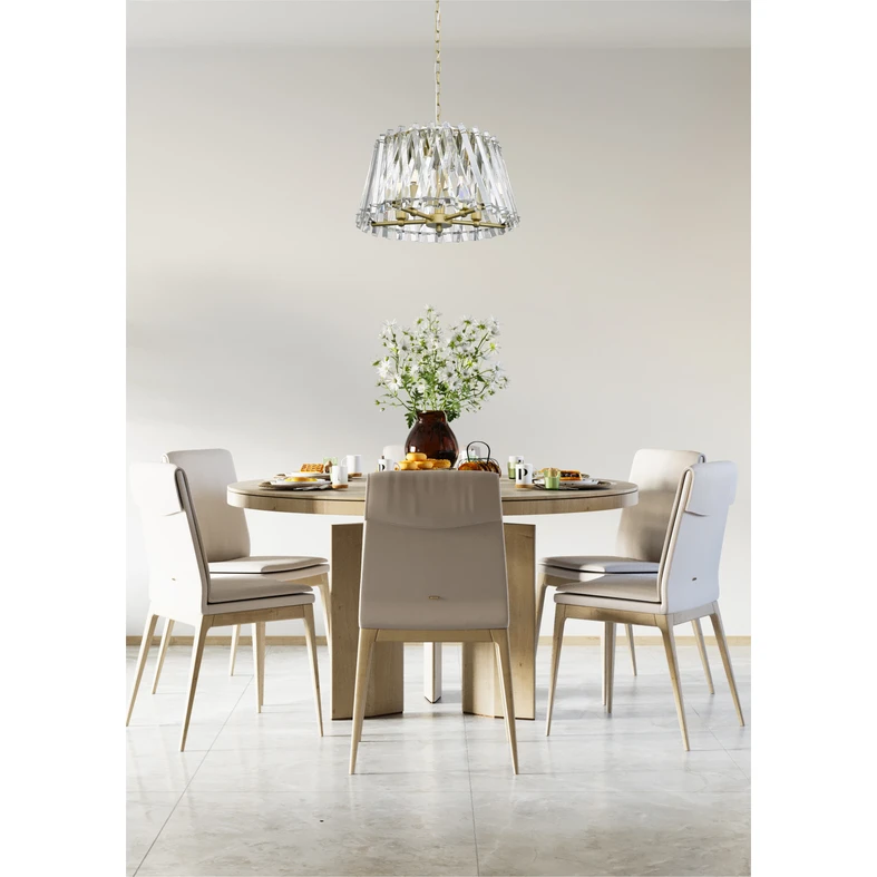 Závesné svietidlo kryštál zlaté MIRABELL