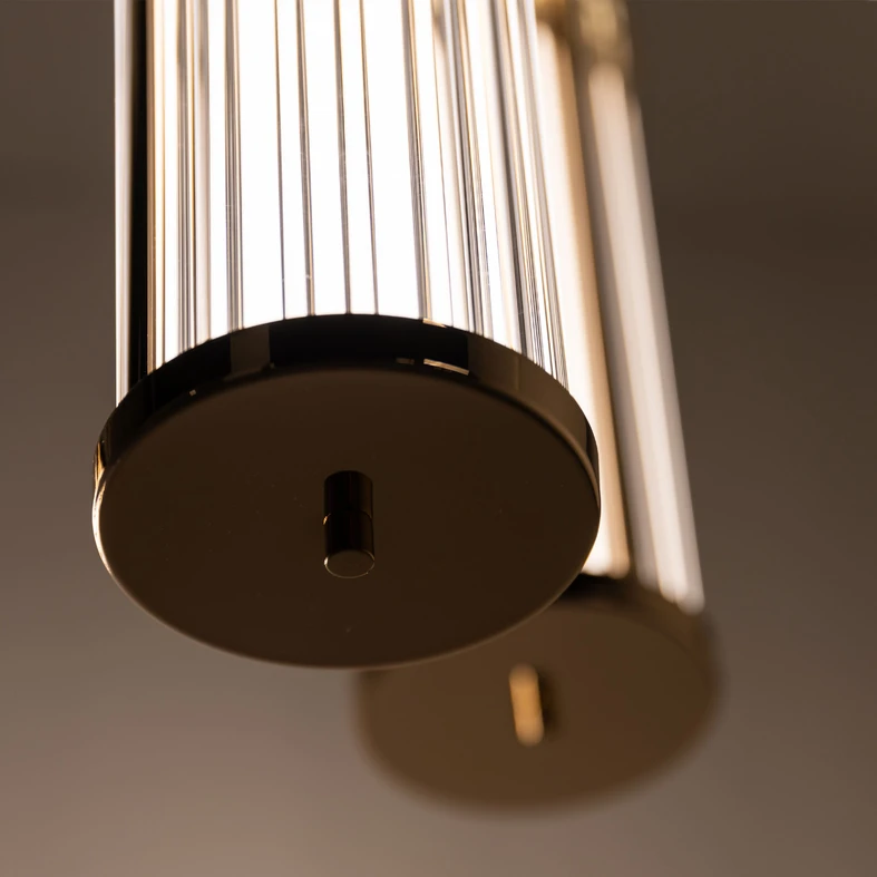 LED Luster na lanku zlatý CALLY 3