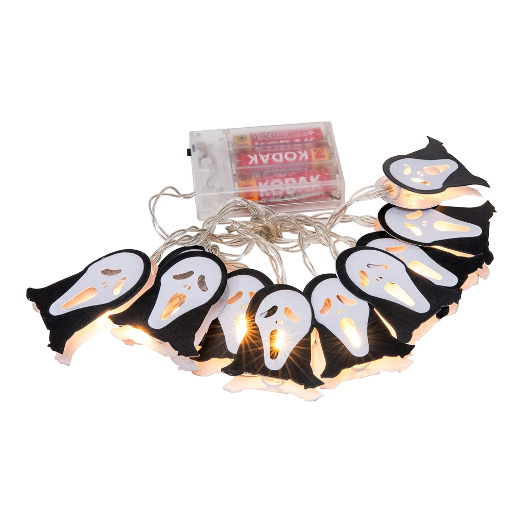 LED Girlanda Halloween MASKY 170 cm