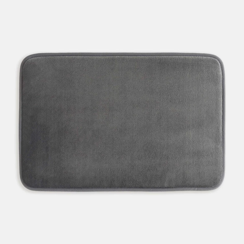 Szary dywanik łazienkowy