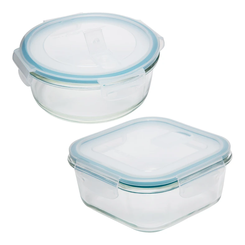 Multifunkčné dózy na potraviny VEGA sada 2 kusov 750 ml + 950 ml