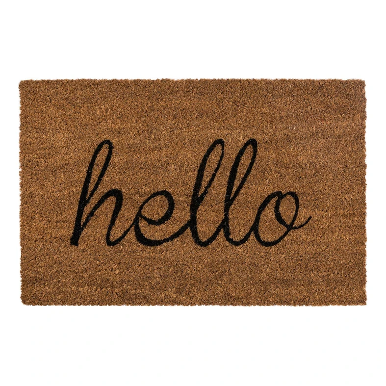 Kokosová rohožka s nápisom HELLO 40x60 cm