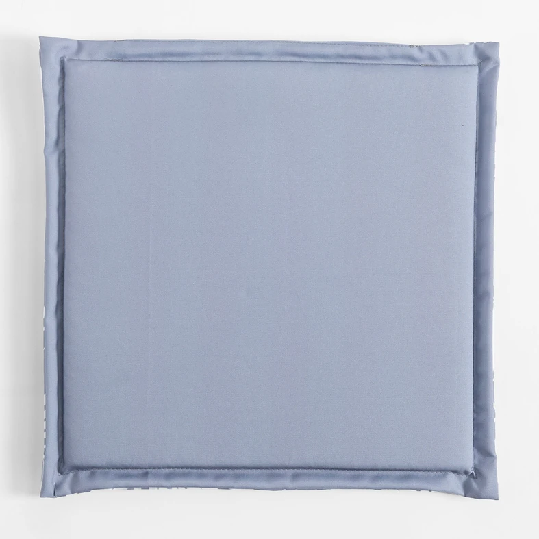 Vankúš na stoličku sivý SAMBA, 40x40 cm