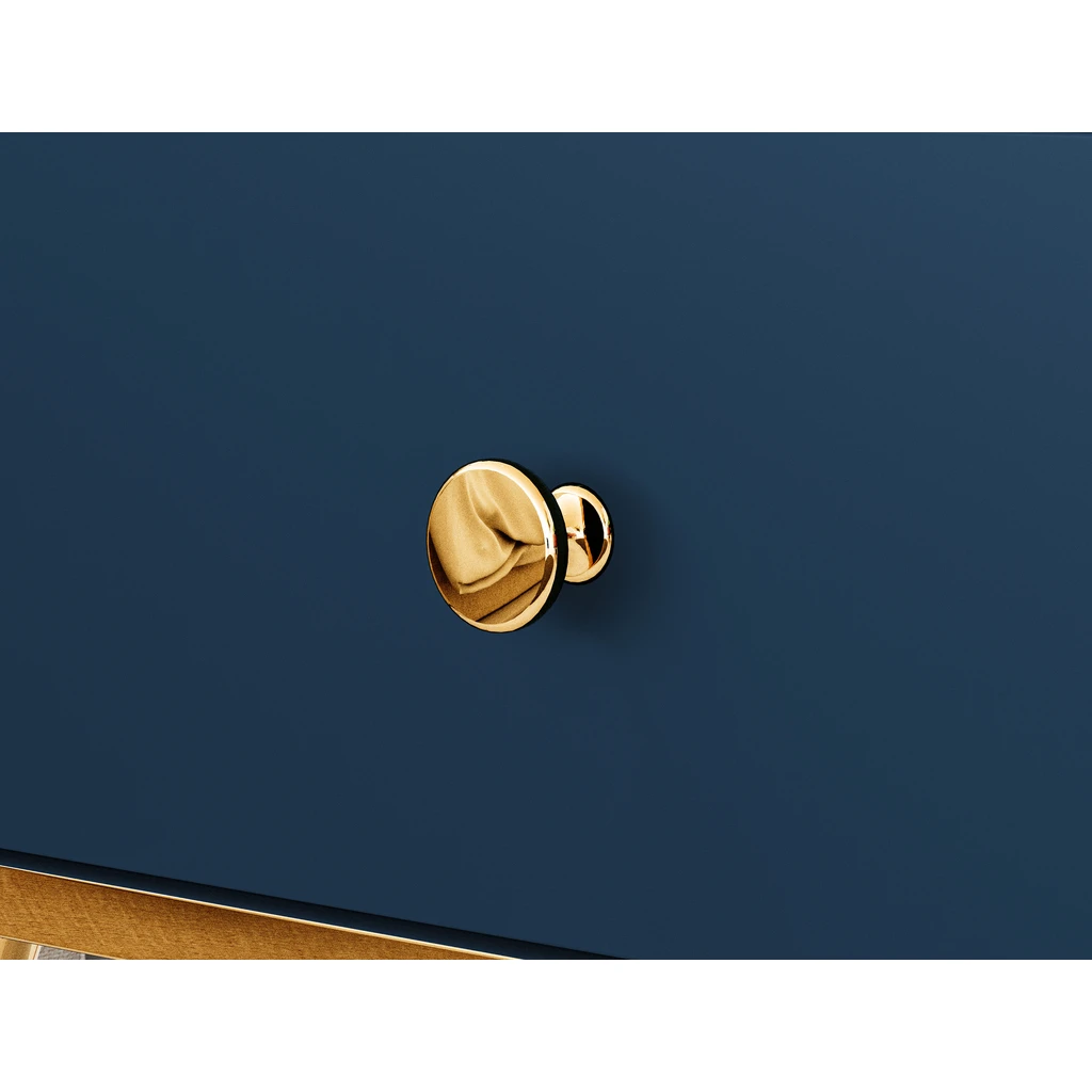 Nočný stolík MARINE, tmavomodrý