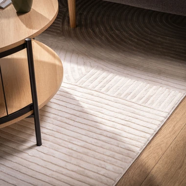 Geometrický koberec MODICA krémový 120x170 cm