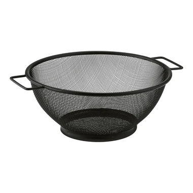 Cedník, kuchynské sitko DARK 23 x 10 cm