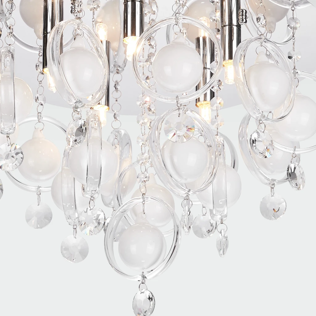 Stropné svietidlo chrómované 5xG9 GRESSA