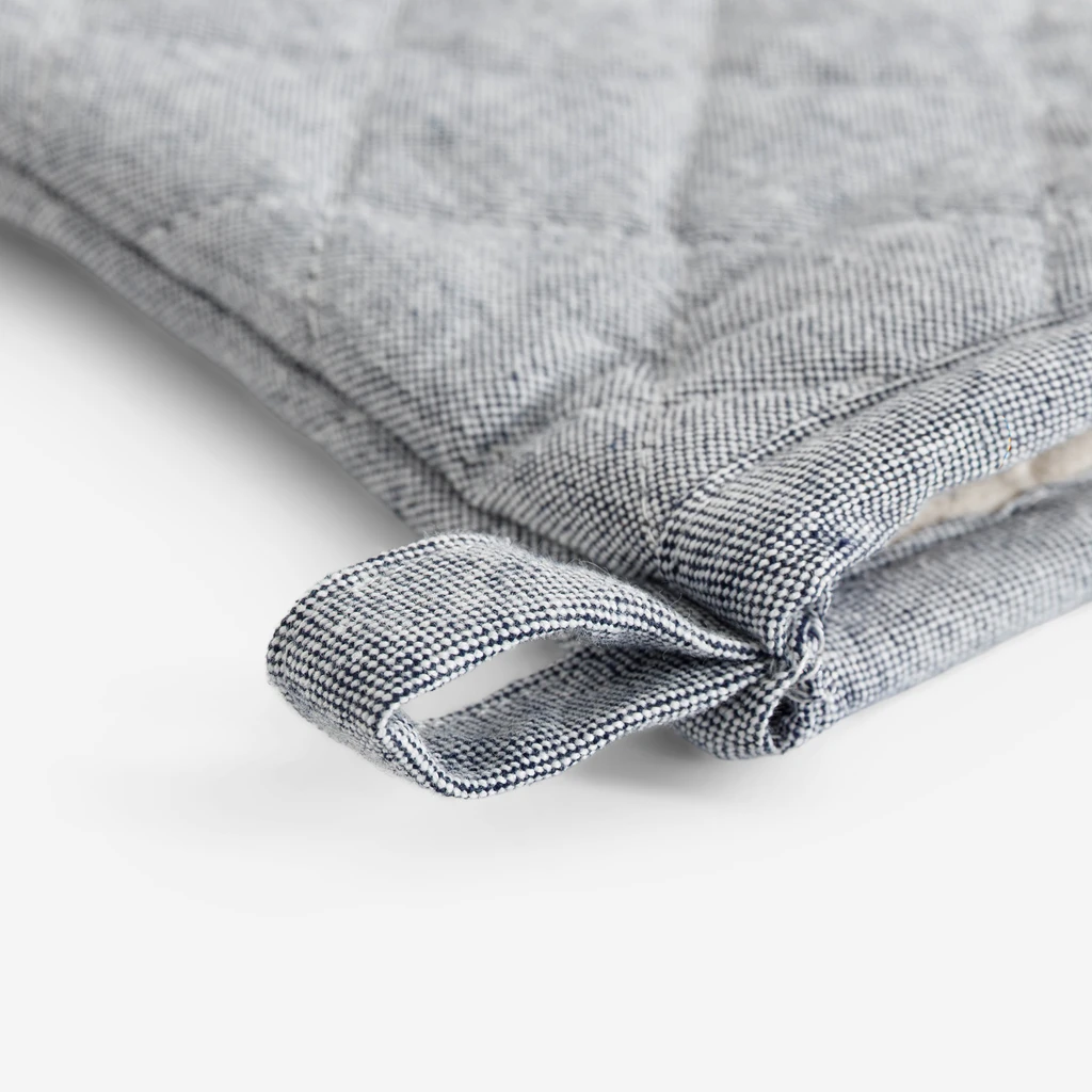 Kuchynská chňapka a podložka JEANS COLLECTION sivá