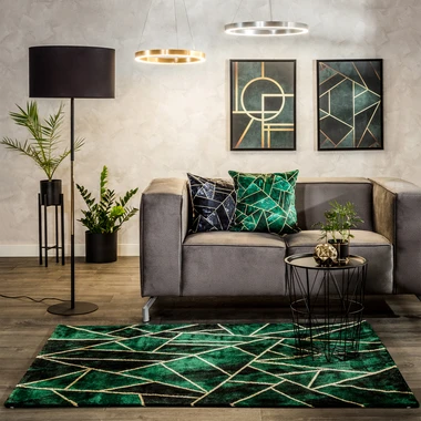 LED luster na lanku zlatá CARLO 60 cm