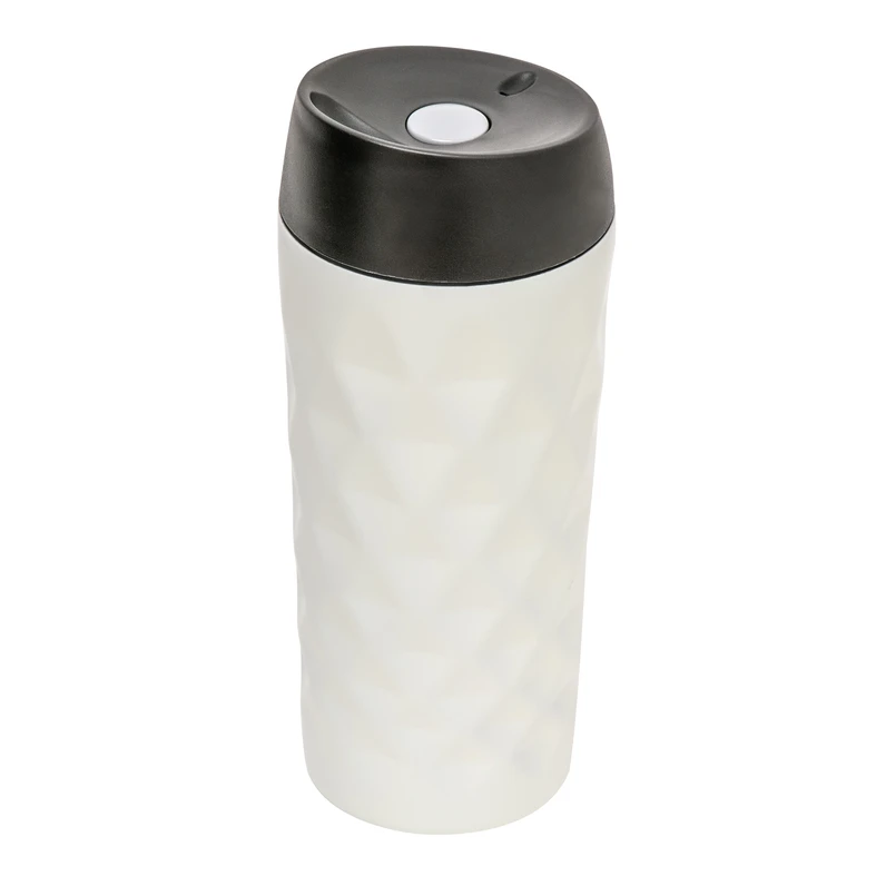 Termohrnček DIAMOND biely 0,4 l