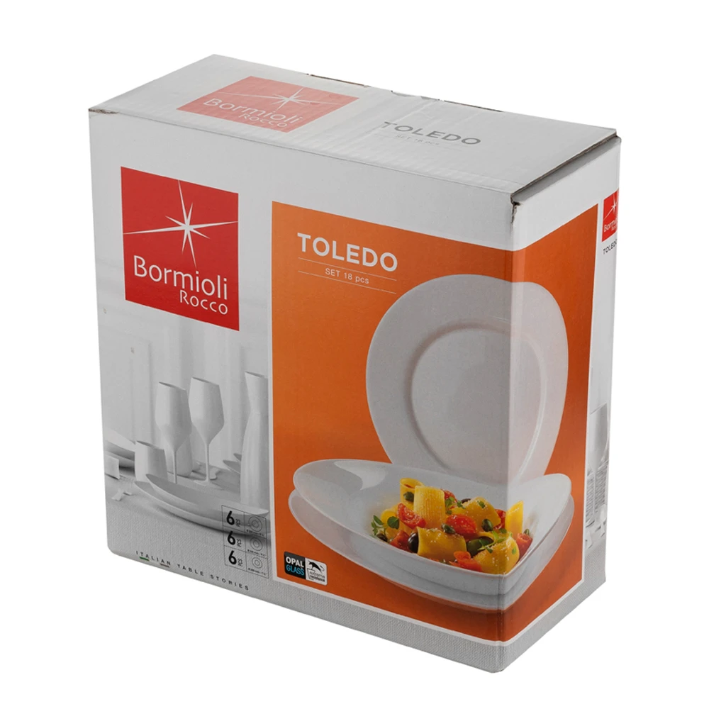 Obedový servis Toledo, 18 prvkov