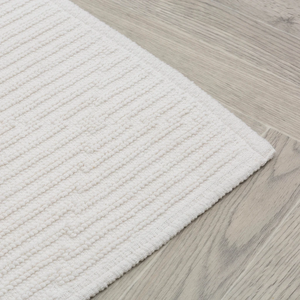 OSLO krémový geometrický koberec 50x80 cm