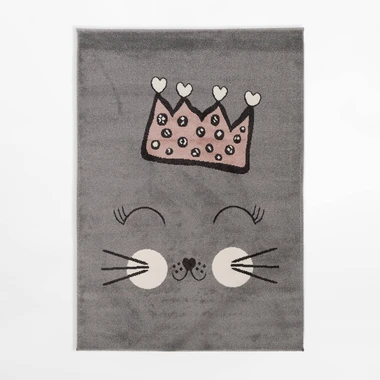 Koberec sivá mačka HAPPY 120x170 cm