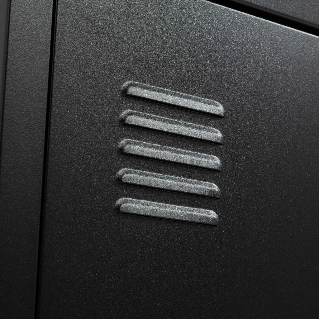 Komoda 2-dverová SOLANS čierna