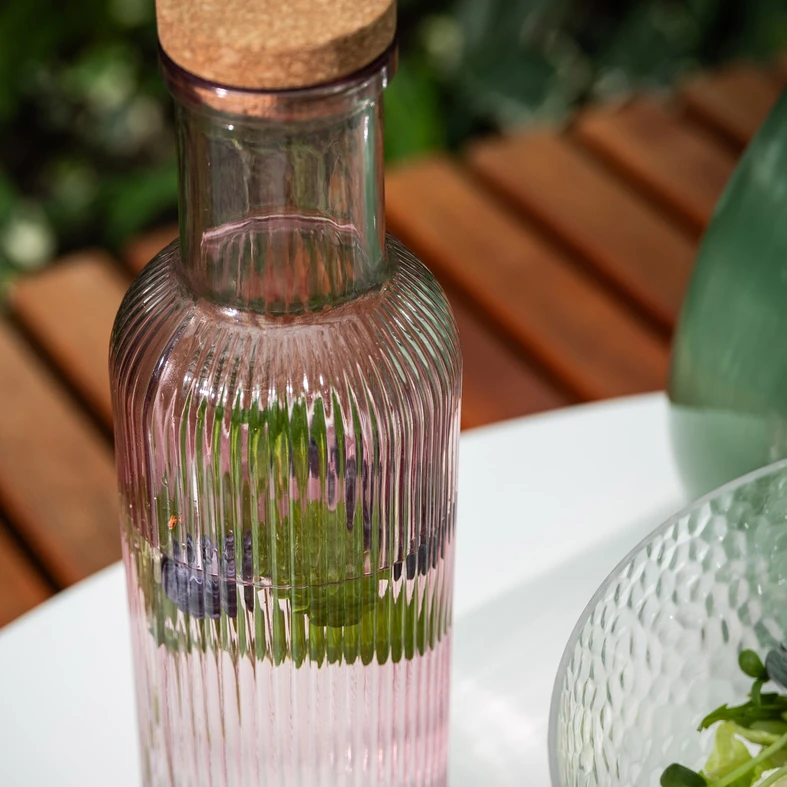 Fľaša s korkom 1 l MIX