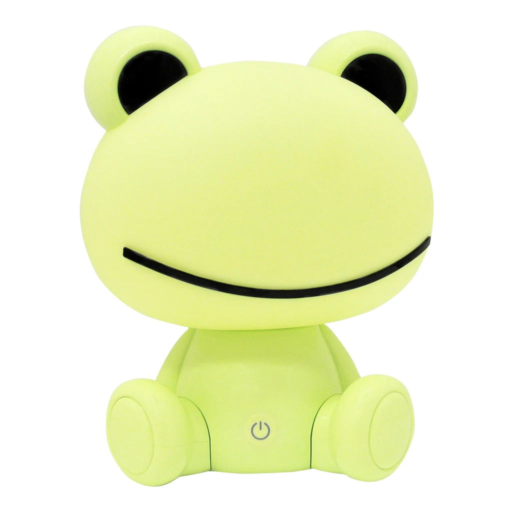 Nočná lampa zelená LED ŽABKA