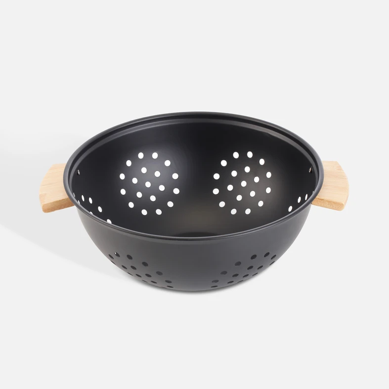 Cedidlo s bambusovými úchytmi 24x28 cm