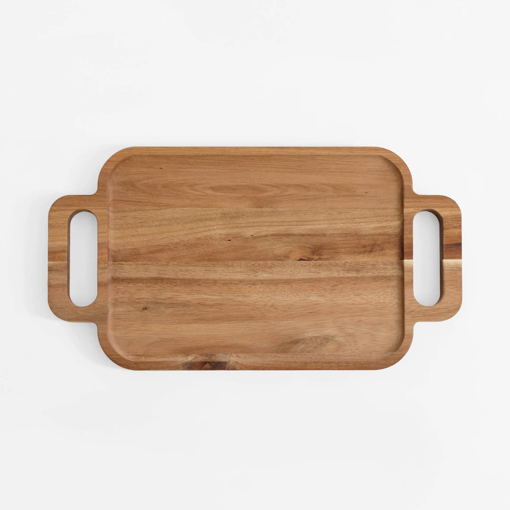 Akáciový servírovací podnos 42x23 cm