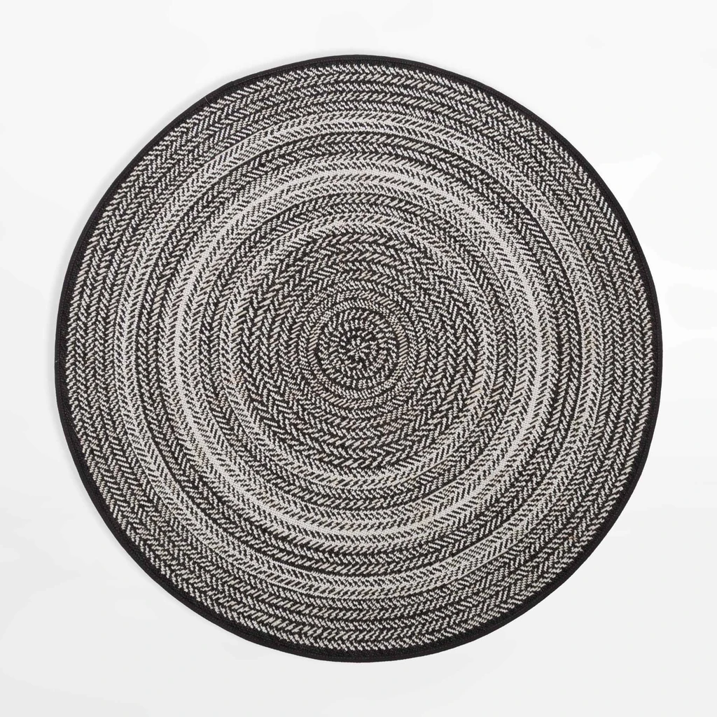 Okrúhly boho koberec GINO 120 cm