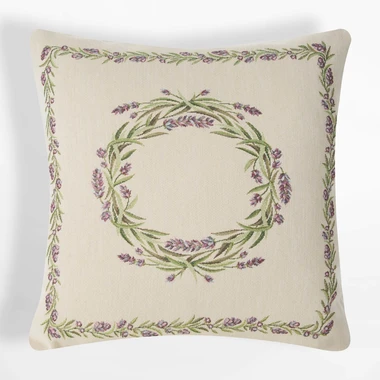 Dekoračný vankúš s rastlinným motívom GOBELIN 45x45 cm