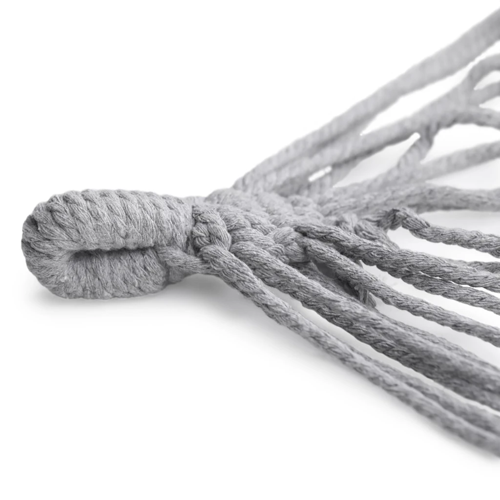 Hojdacia sieť do záhrady sivá COLADA 240x80 cm