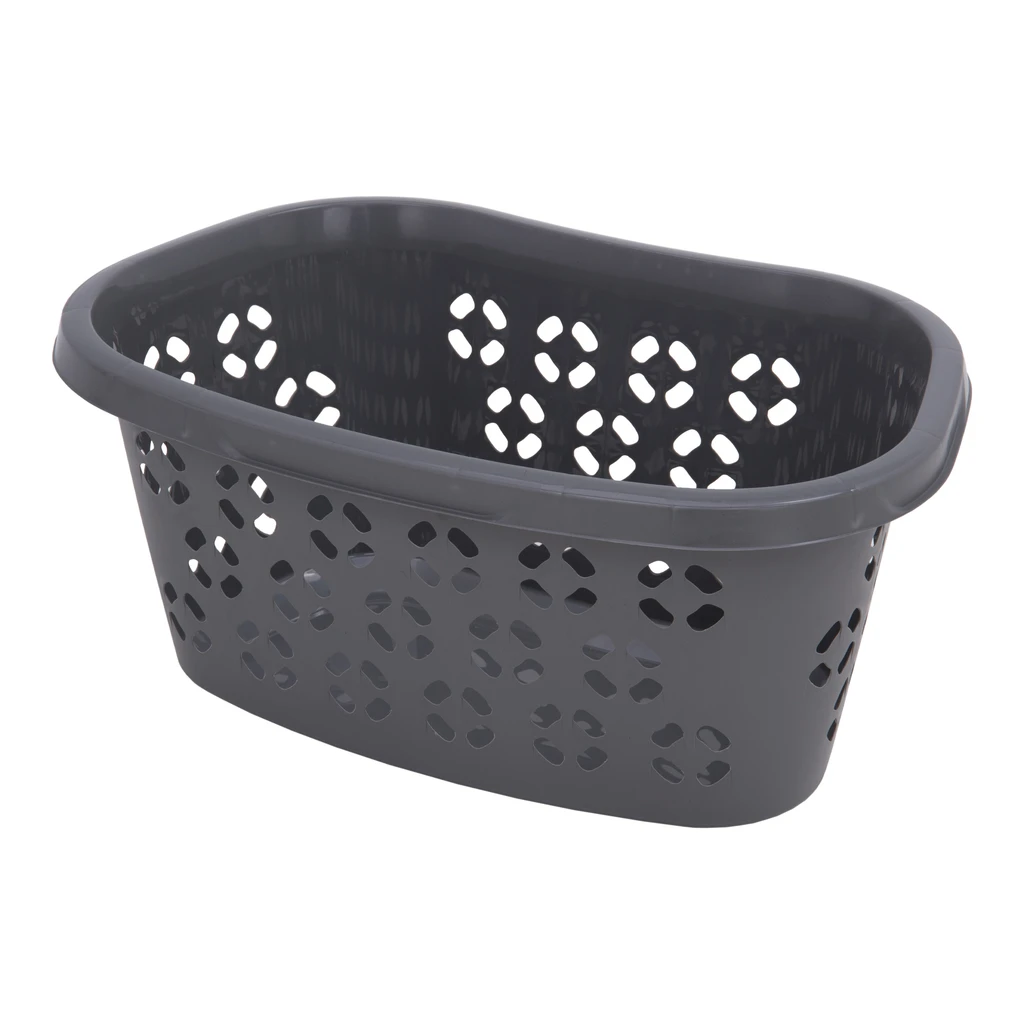Kôš na bielizeň šedý ANTON ECO LINE 30,5 l
