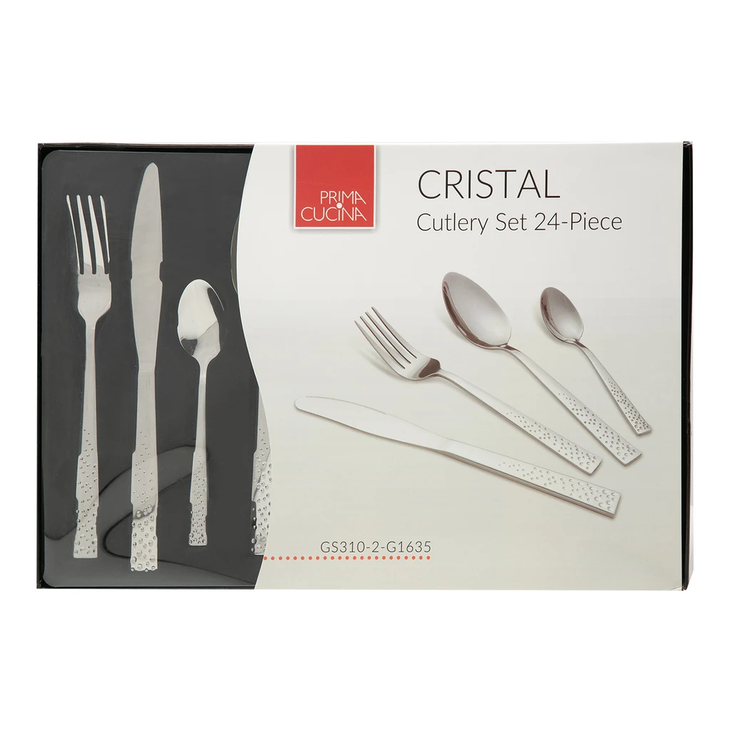 Súprava príborov CRISTAL 24 ks