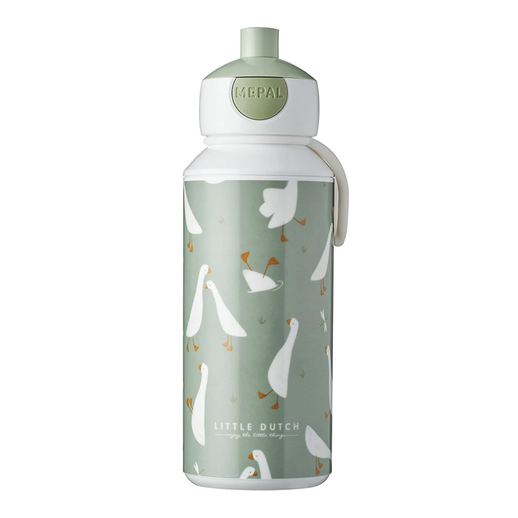 Fľaša na vodu pre deti pop-up Campus LITTLE GOOSE 400 ml