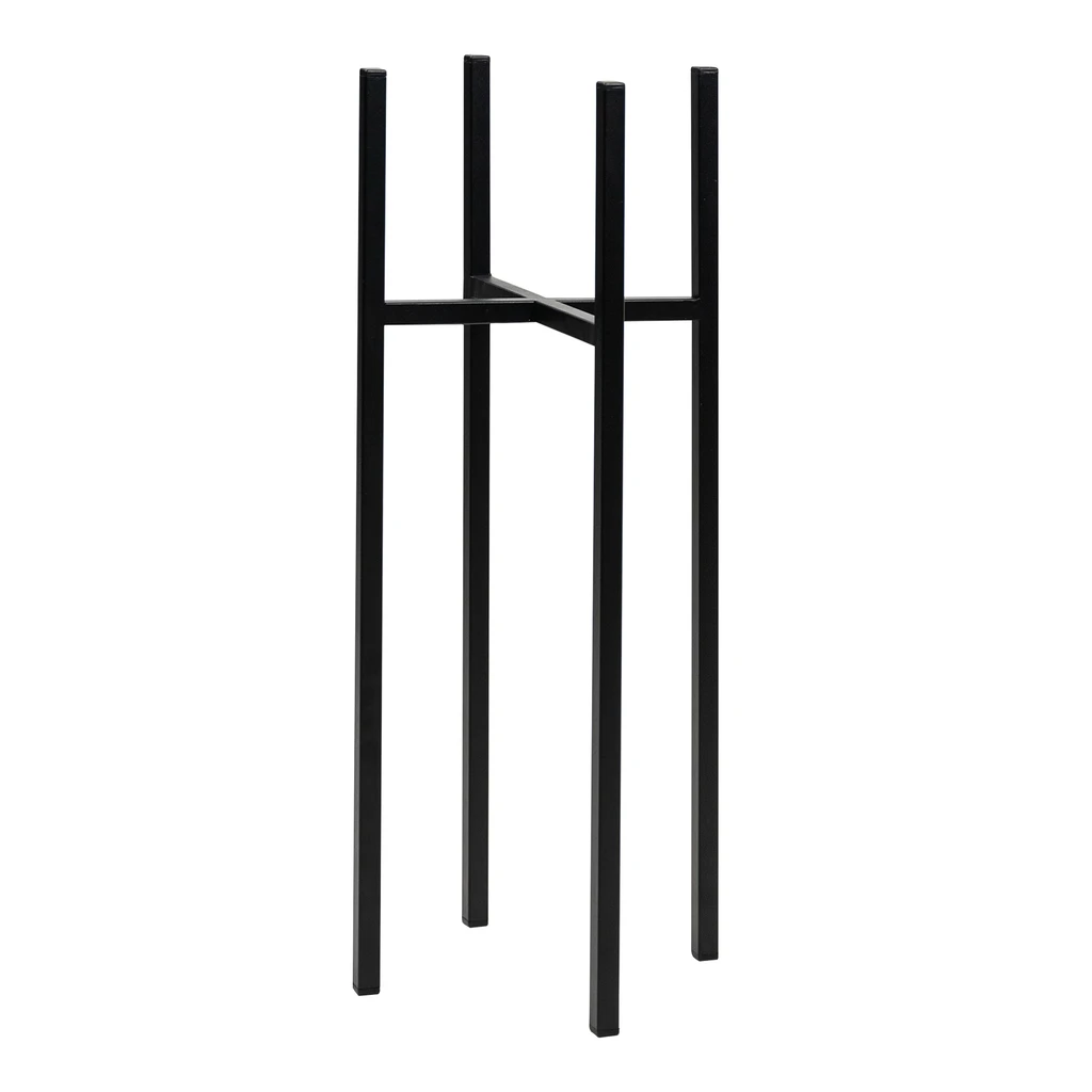 Kovový stojan na kvetináč ANGERS čierny