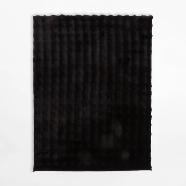 Moderný koberec MODESTO, čierny, 120x160 cm