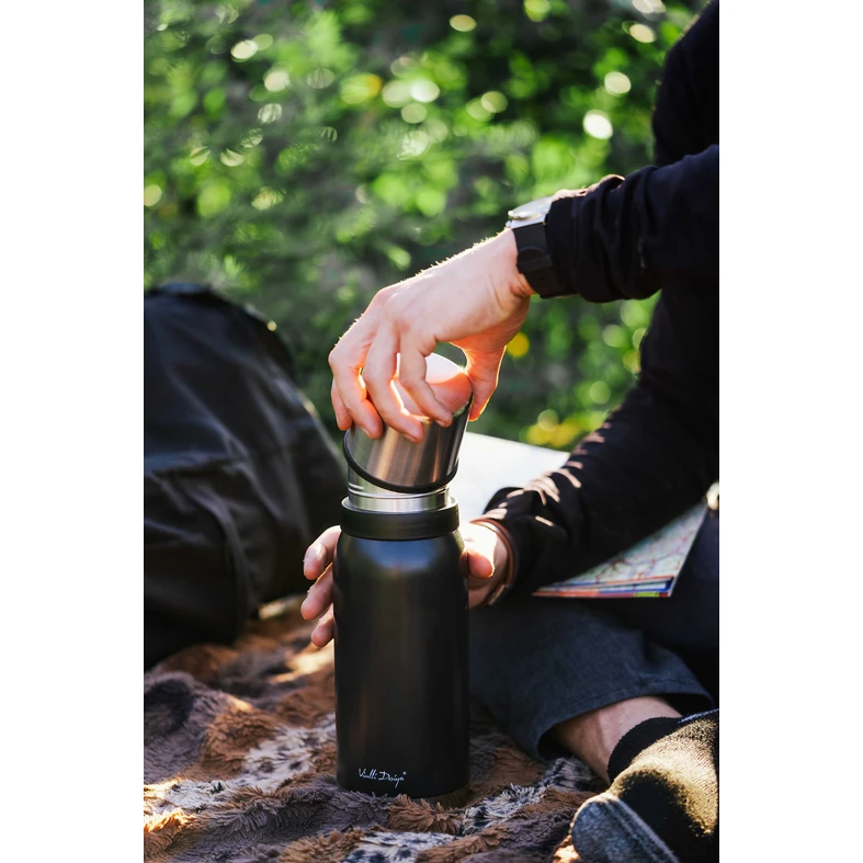 Termoska s 2 hrnčekmi grafit FUORI 1 l