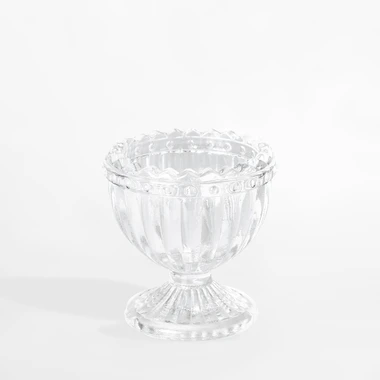 Pohár na vajíčko, sklenený, 2 ks