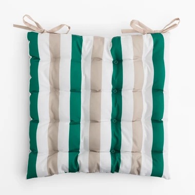 Podsedák na stoličku pruhy SUMMER ZANZI OUTDOOR 40x40 cm