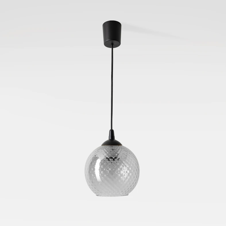 Lampa posiada oprawę dla 1 żarówki LED typu E27 o mocy maksymalnej 15W.