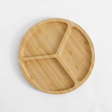 Bambusová doska na servírovanie občerstvenia 20 cm