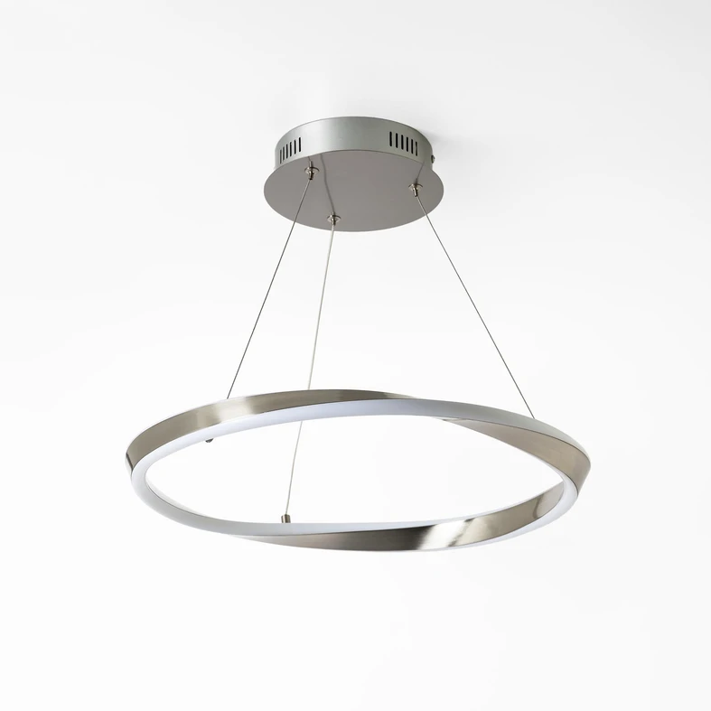 GIRONA to model lampy wiszącej o pierścieniowej budowie, która podkreśli minimalistyczny styl Twojego salonu.